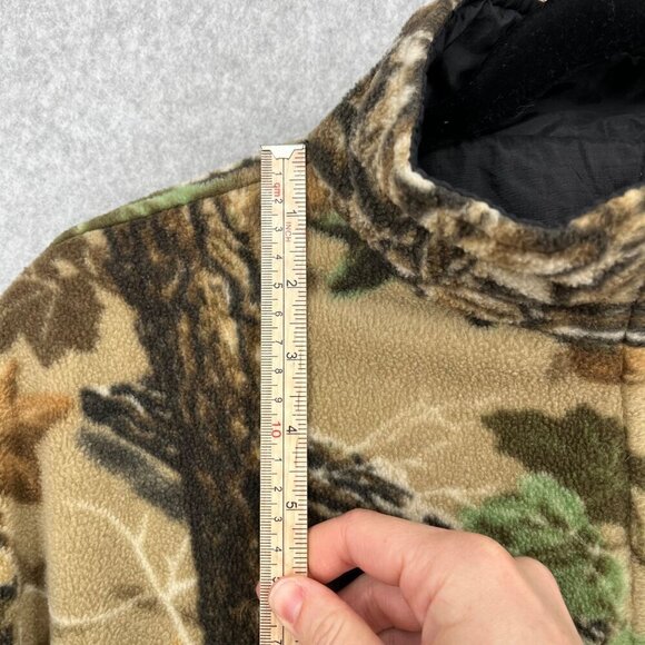 Duxbak Mens Reversible Jacket Size XL Camo Fleece Waterproof Insulated Hunting - Picture 14 of 16